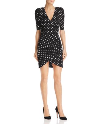 alice olivia polka dot dress