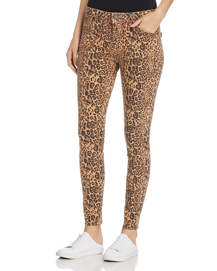 Parker Smith Ava Skinny Jeans In Leopard