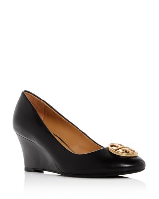 tory burch wedge pump