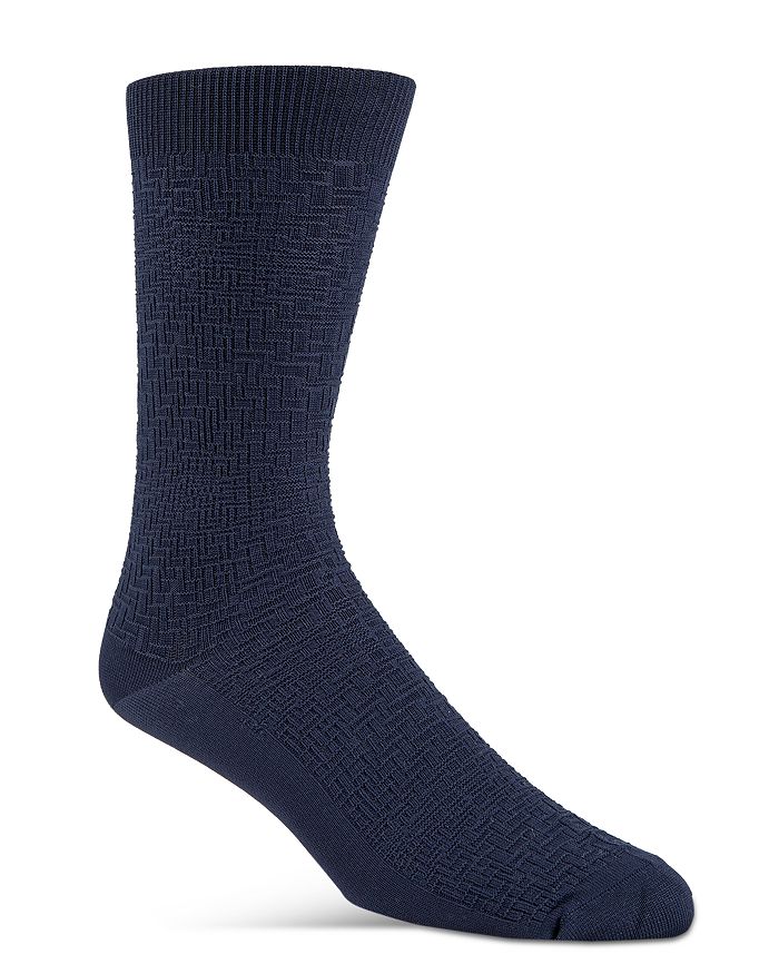 COLE HAAN STAGGER-KNIT SOCKS,ALC123