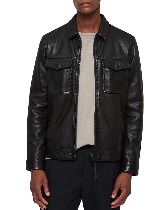 ALLSAINTS Revelry Leather Jacket | Bloomingdale's