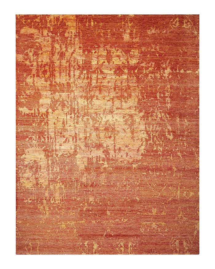 Nourison Silk Shadows Sha10 Area Rug, 2'3 X 8' In Flame