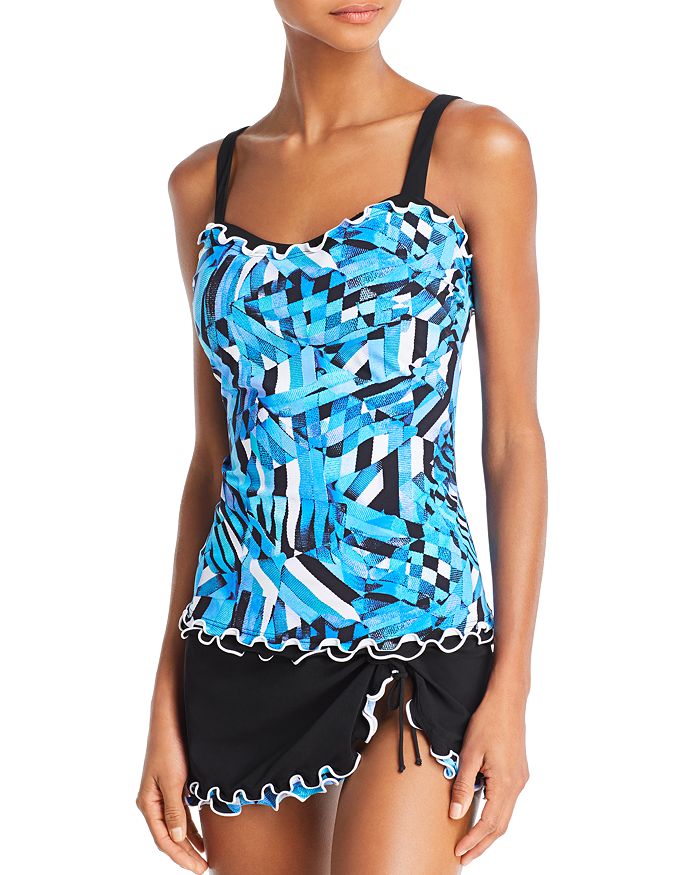Profile by Gottex Tidal Wave D Cup Tankini Top | Bloomingdale's