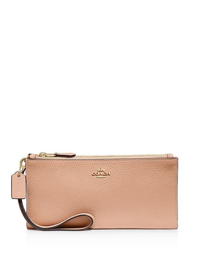 Coach double zip clearance purse