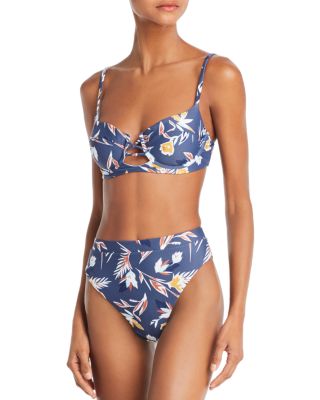 underwire high waisted bikini