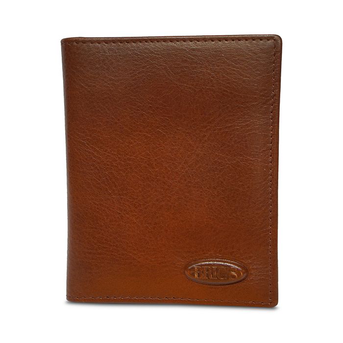 Bric's Monte Rosa Vertical Wallet With Id In Tobacco