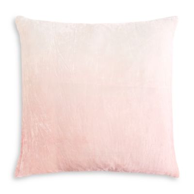 Kevin O'Brien Studio Dip-Dye Silk Velvet Decorative Pillow, 20 x 20