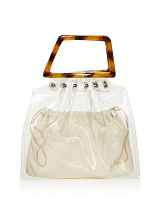 clear purse with handles