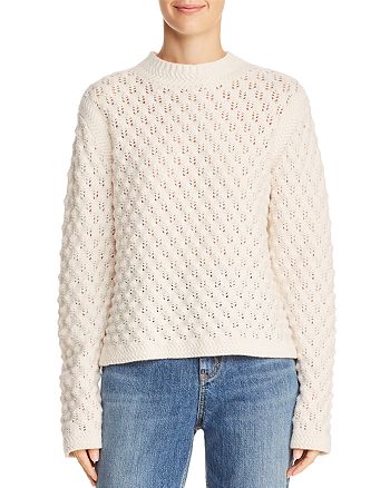 Rebecca Taylor Popcorn Pointelle Sweater Bloomingdale S La vie rebecca taylor women's sleeveless pointelle dress. rebecca taylor popcorn pointelle