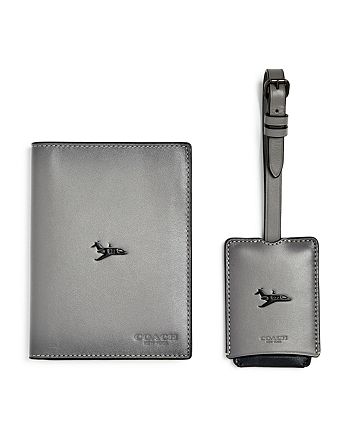 Coach Leather Passport Case Luggage Tag Set Bloomingdale S