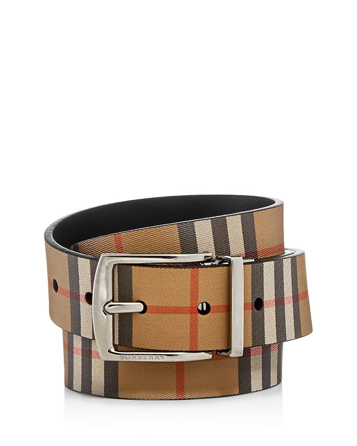 Burberry Men's Reversible Vintage Check Belt