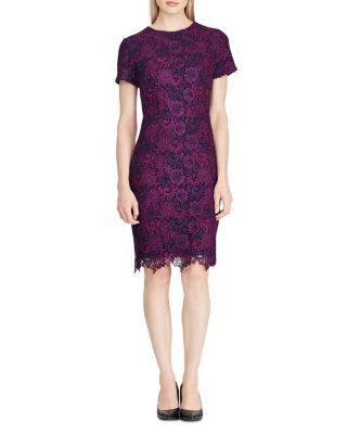 bloomingdales purple dress