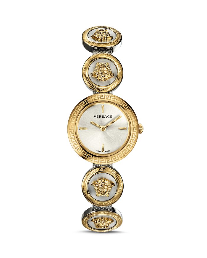 VERSACE COLLECTION MEDUSA STUD ICON WATCH, 28MM,VERF00818