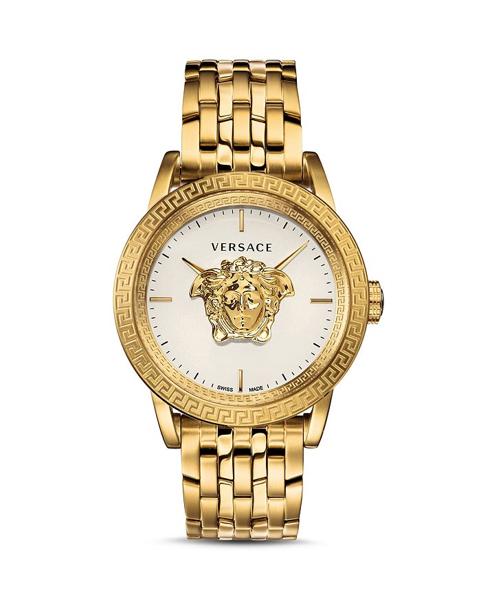 VERSACE COLLECTION PALAZZO EMPIRE WATCH, 43MM,VERD00318