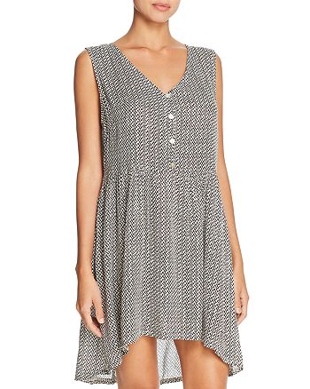 J Valdi Gold Coast Button Up Tunic Dress Swim Cover Up Bloomingdale S