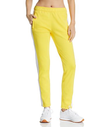 color block track pants womens