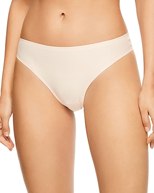 Chantelle Soft Stretch One-size Seamless Thong In Nude Blush