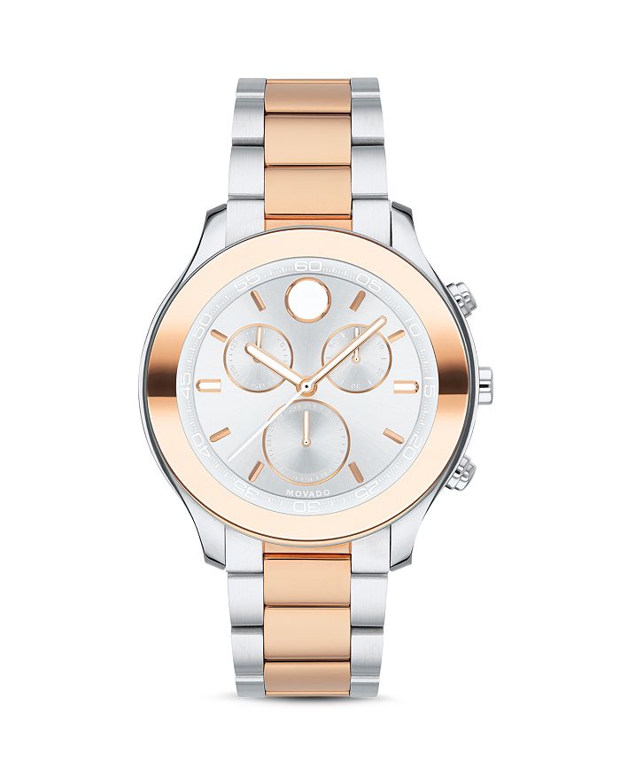Movado BOLD Sport Two-Tone Chronograph, 39mm | Bloomingdale's