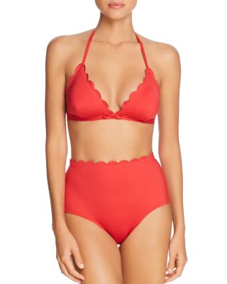 scalloped swimsuit bottoms