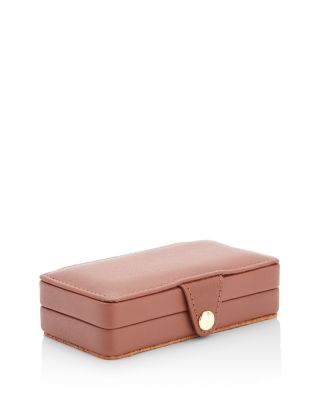Luxury Leather Manicure Set Travel Case