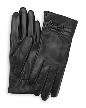 Royce New York Lambskin Leather Tech Gloves