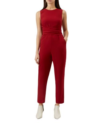 HOBBS LONDON Twitchill Tie Waist Jumpsuit Bloomingdale s