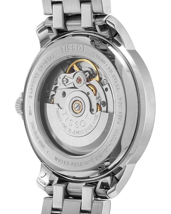 Tissot Men's Automatic Iii Classic White Automatic Watch, 39mm In White/silver