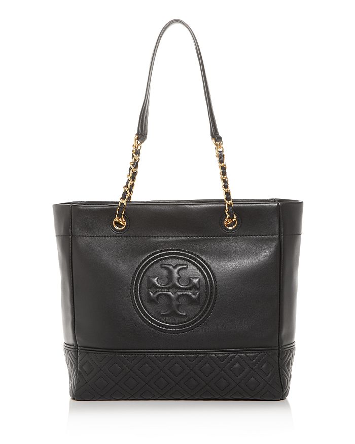 TORY BURCH FLEMING LEATHER TOTE,52983
