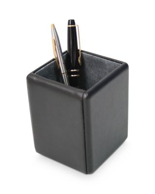 ROYCE New York - Leather Pen & Pencil Holder