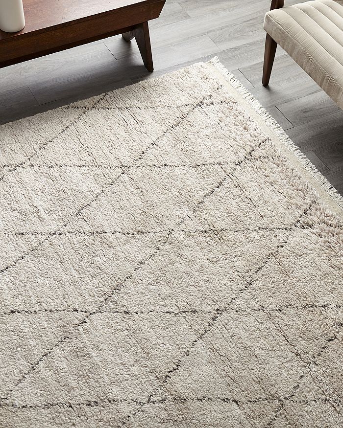 Shop Timeless Rug Designs Amira S1121 Area Rug, 8' X 10' In Linen