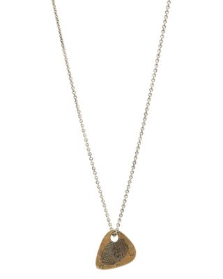 john varvatos guitar pick necklace