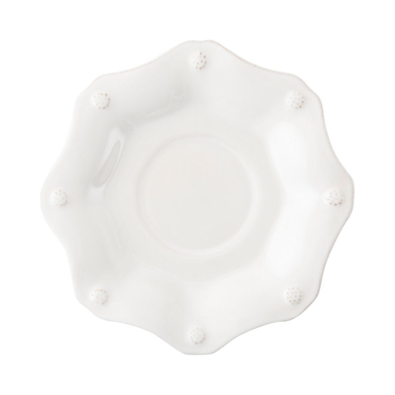 Juliska Berry & Thread Whitewash Scallop Saucer