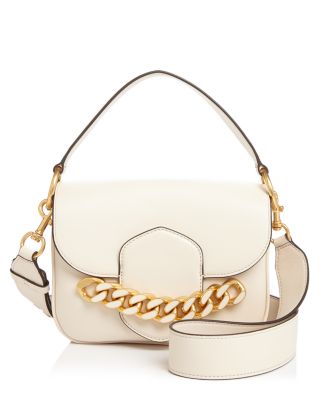 tory burch embellished leather shoulder bag