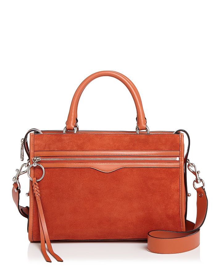 Rebecca minkoff new arrivals bedford suede satchel