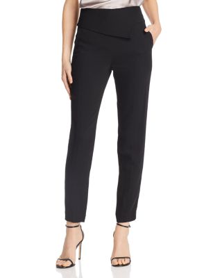 high waisted peplum pants