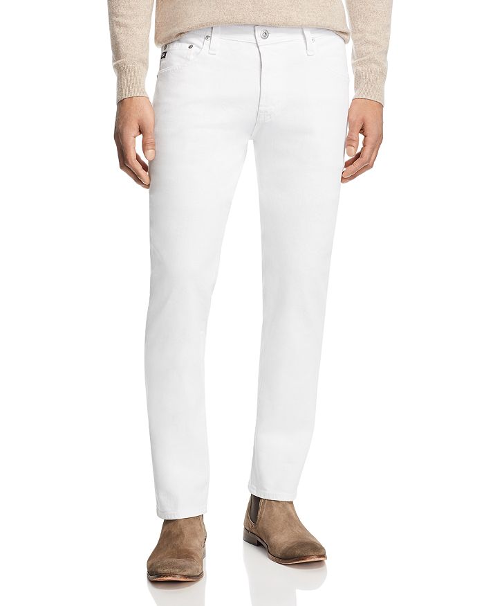Ag Tellis 34" Slim Fit Jeans In White
