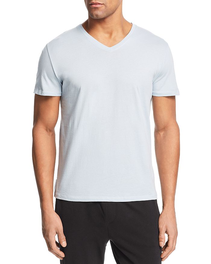 Shop Atm Anthony Thomas Melillo V-neck Tee - 100% Exclusive In Blue