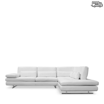 Serena 2-Piece Leather Sectional