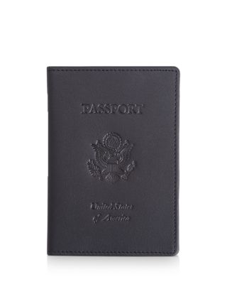 ROYCE New York - Leather RFID-Blocking U.S. Passport Case