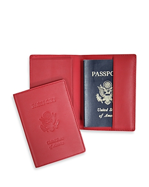 Royce New York Leather Rfid-Blocking U.s. Passport Case