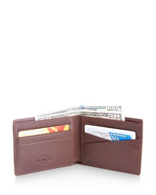 Leather RFID-Blocking 100 Step Wallet 