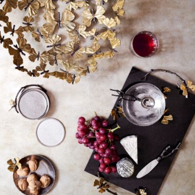 Butterfly Ginkgo Centerpiece Bowl