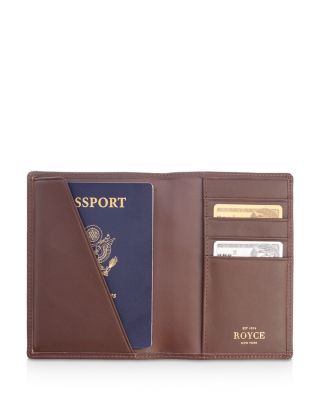 Leather RFID-Blocking Passport Case