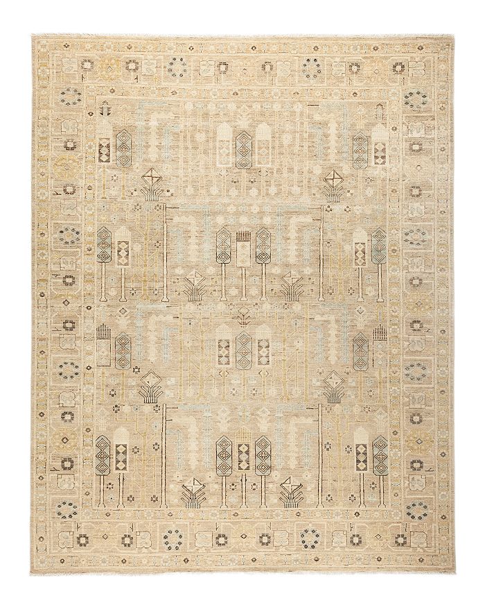 Bloomingdale's Solo Rugs Oushak Monahen Hand-knotted Area Rug, 8'2 X 10'3 In Brown