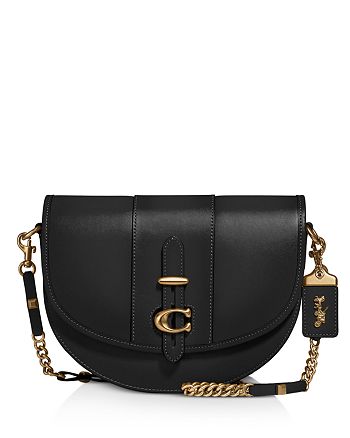 COACH Leather Crossbody Saddle Bag | Bloomingdale's