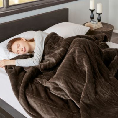 Heated Microlight to Berber Blanket, King