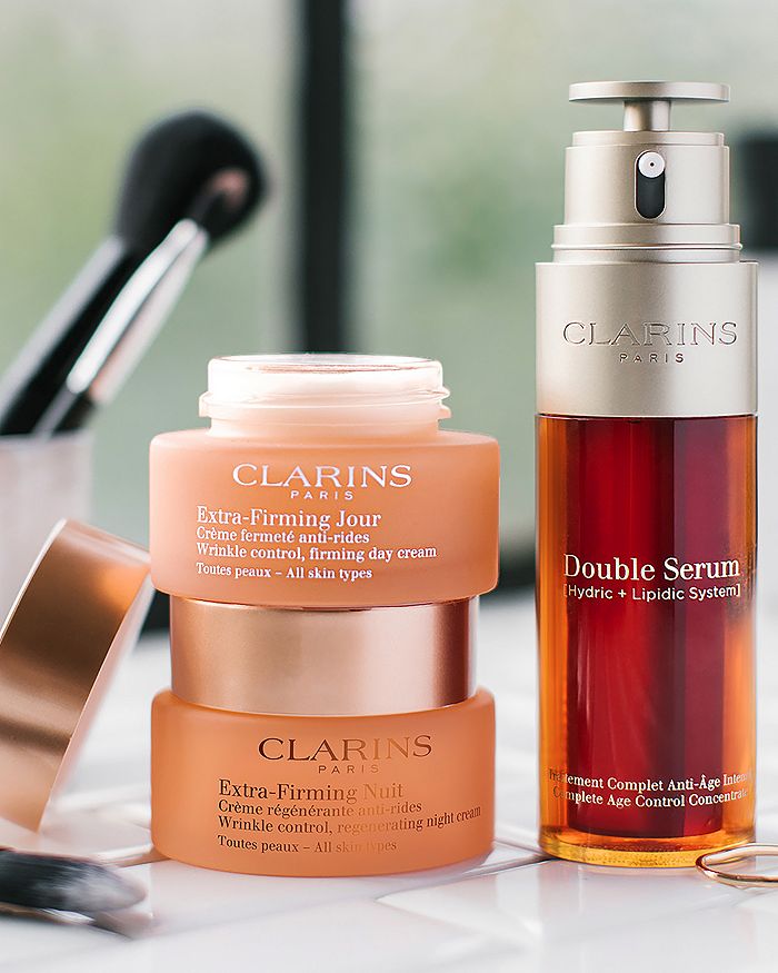 Shop Clarins Extra-firming & Smoothing Day Moisturizer For All Skin Types