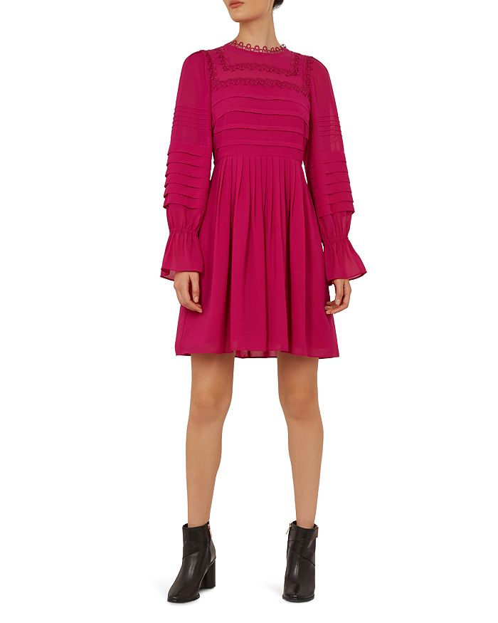Ted Baker Arrebel Lace Trimmed Dress Bloomingdale s
