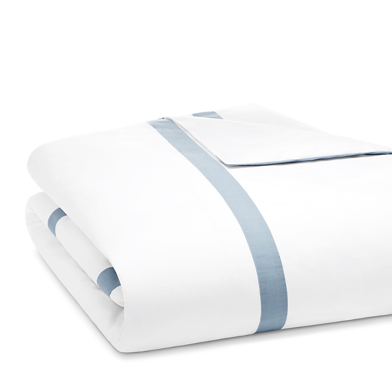 Shop Home Treasures Gaia Duvet Cover, Queen In White/marine