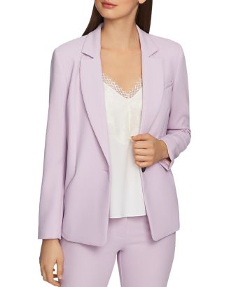 Textured Crepe Blazer by 1.State